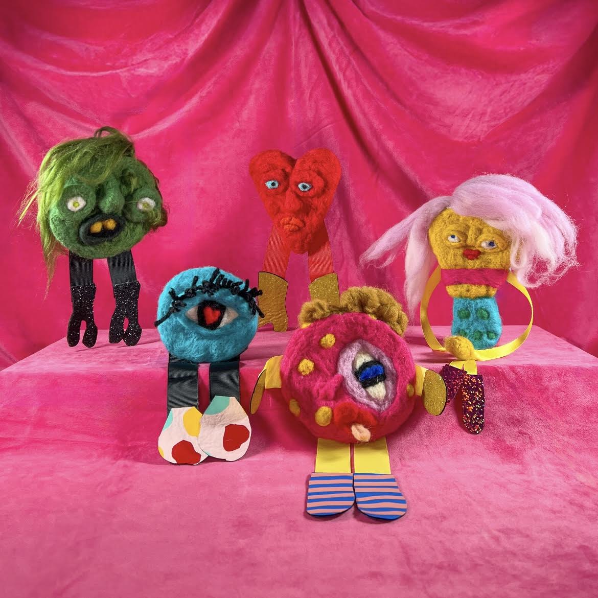 February 8, 2026 Needle Felting: Palentine's Day Plushie