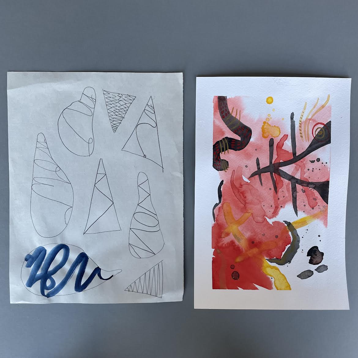 Capital One Kit: Watercolor + Abstract Calligraphy with Shannon Driscoll of Oil and Cotton