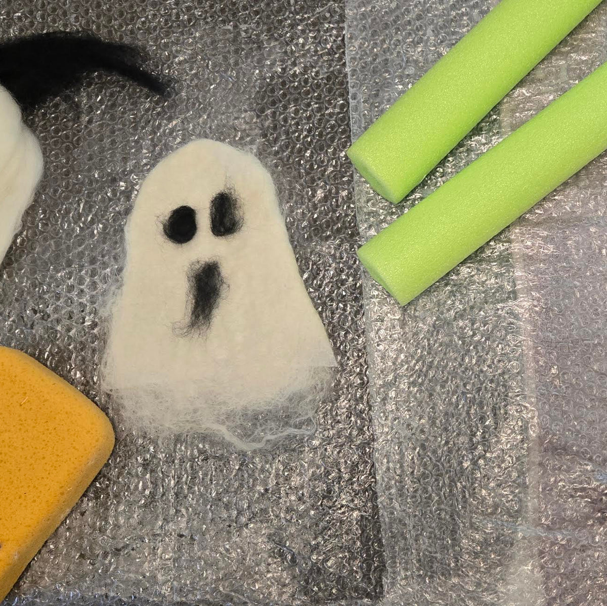 Oct 24 SPOOKY Wet-Felted Ghosts and Ghouls