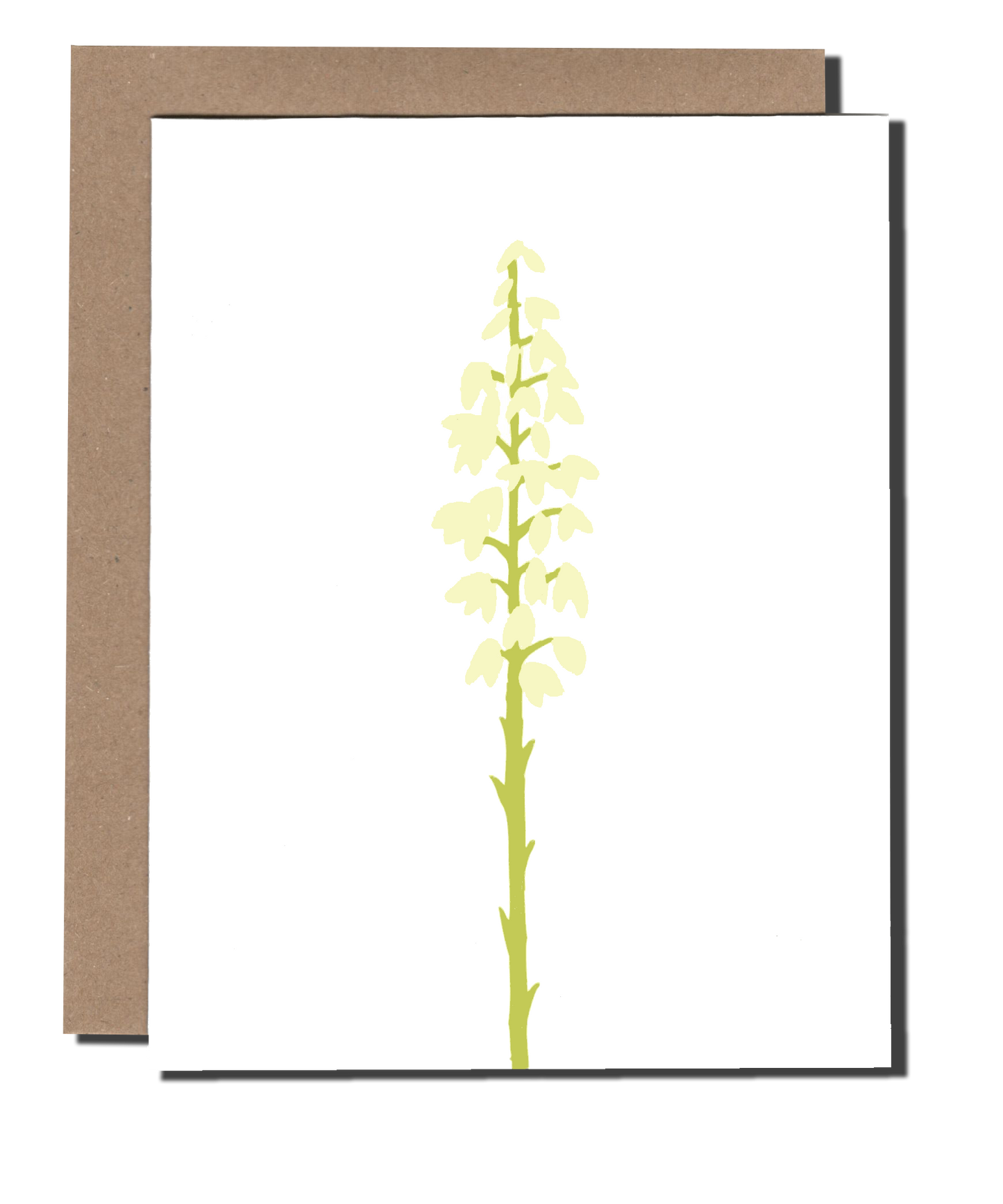 Yucca Flower greeting card
