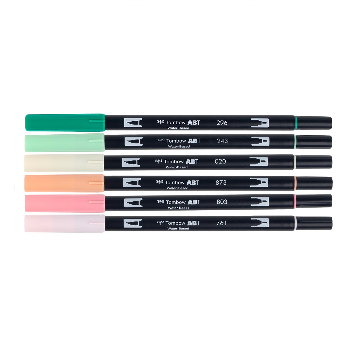 Tombow Dual Brush Pen 6-Color Sets