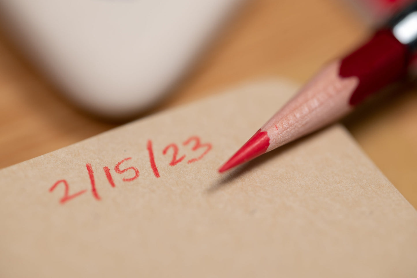 Excel Pencil Extender, Chrome with Red Pencil