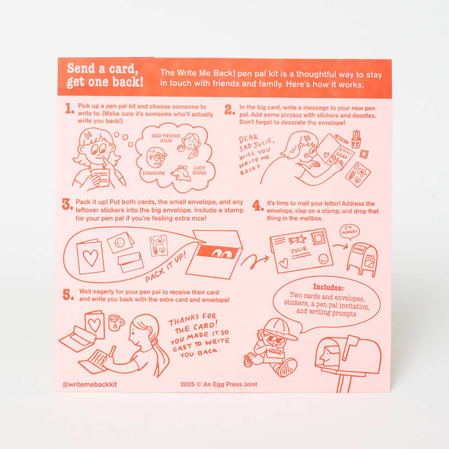 Hello Arrows Letter Writing Write Me Back Pen Pal Kit