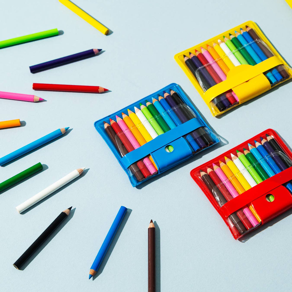 Mini colored pencils