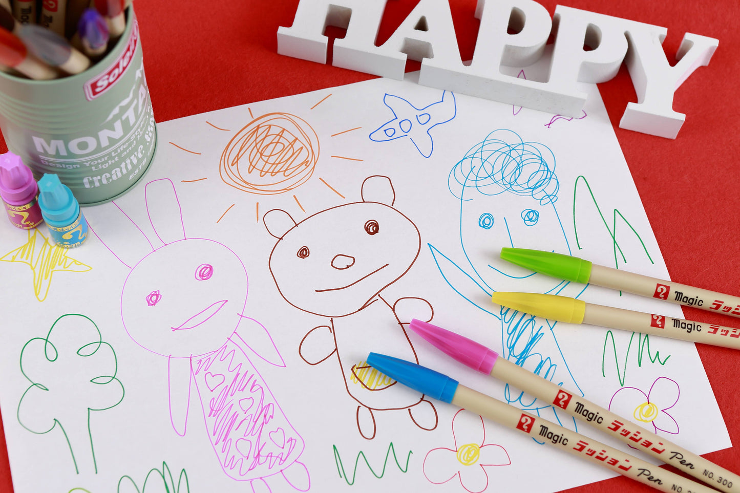 Magic Rashon Fine Pen for Drawing (Non-Permanent Marker)