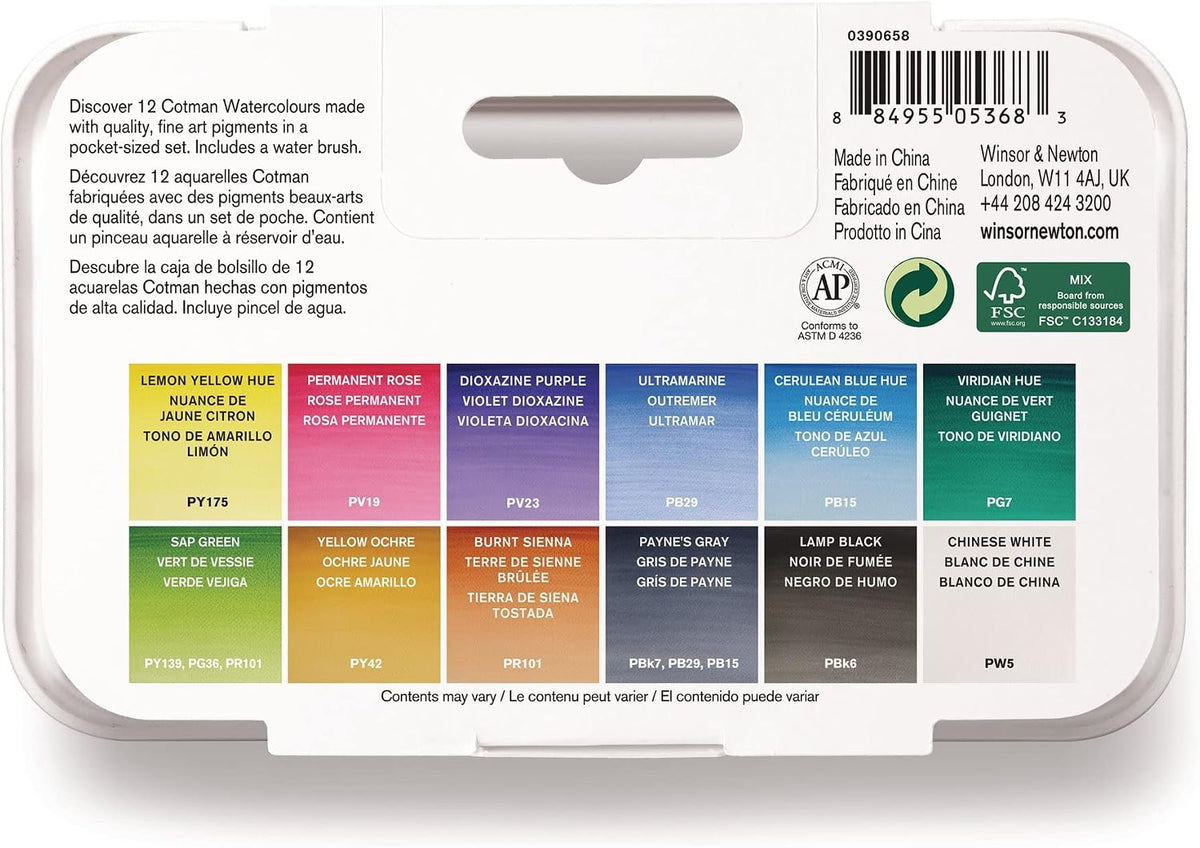 Winsor & Newton Cotman Watercolour Sets