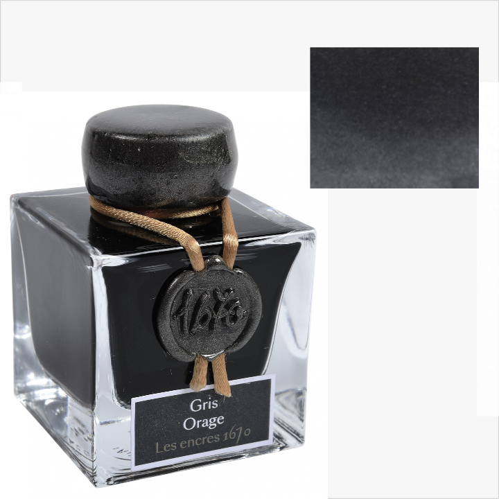 Herbin 1670 Anniversary Inks with Gold Shimmer