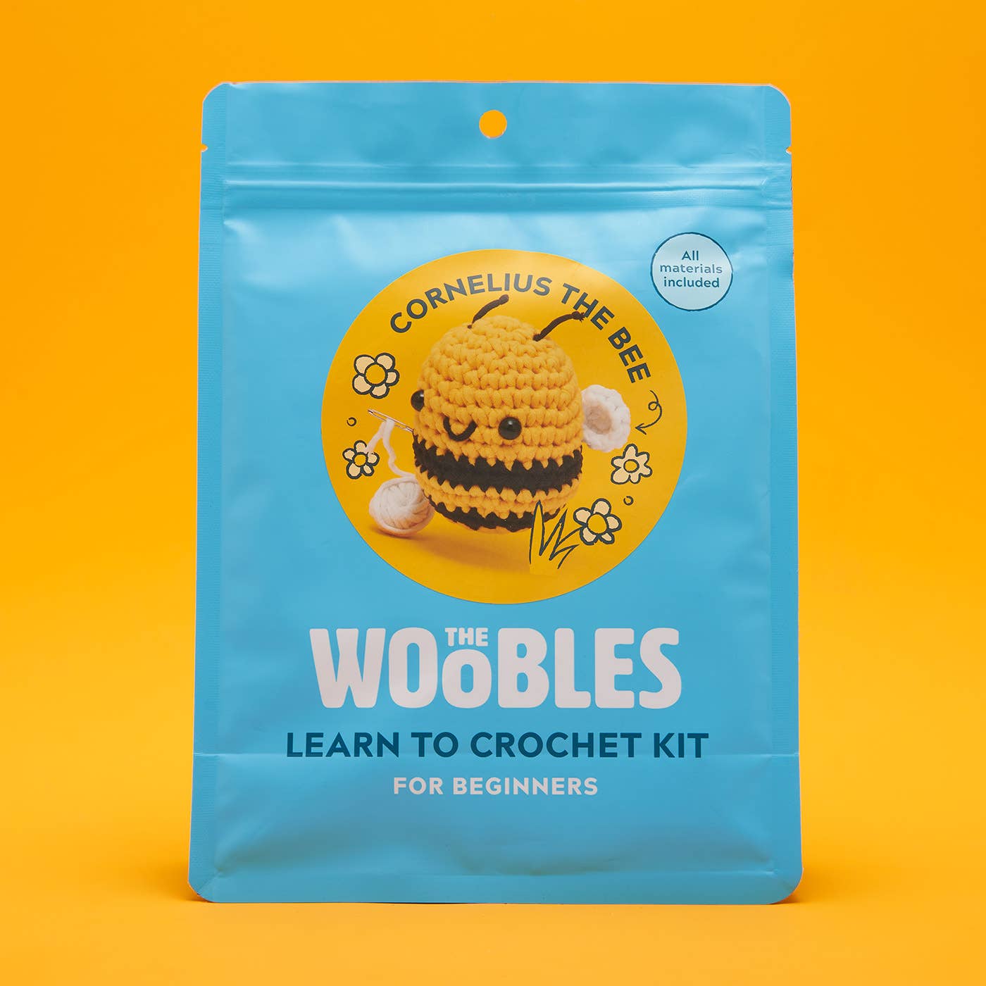 Woobles Cornelius the Bee Crochet Kit