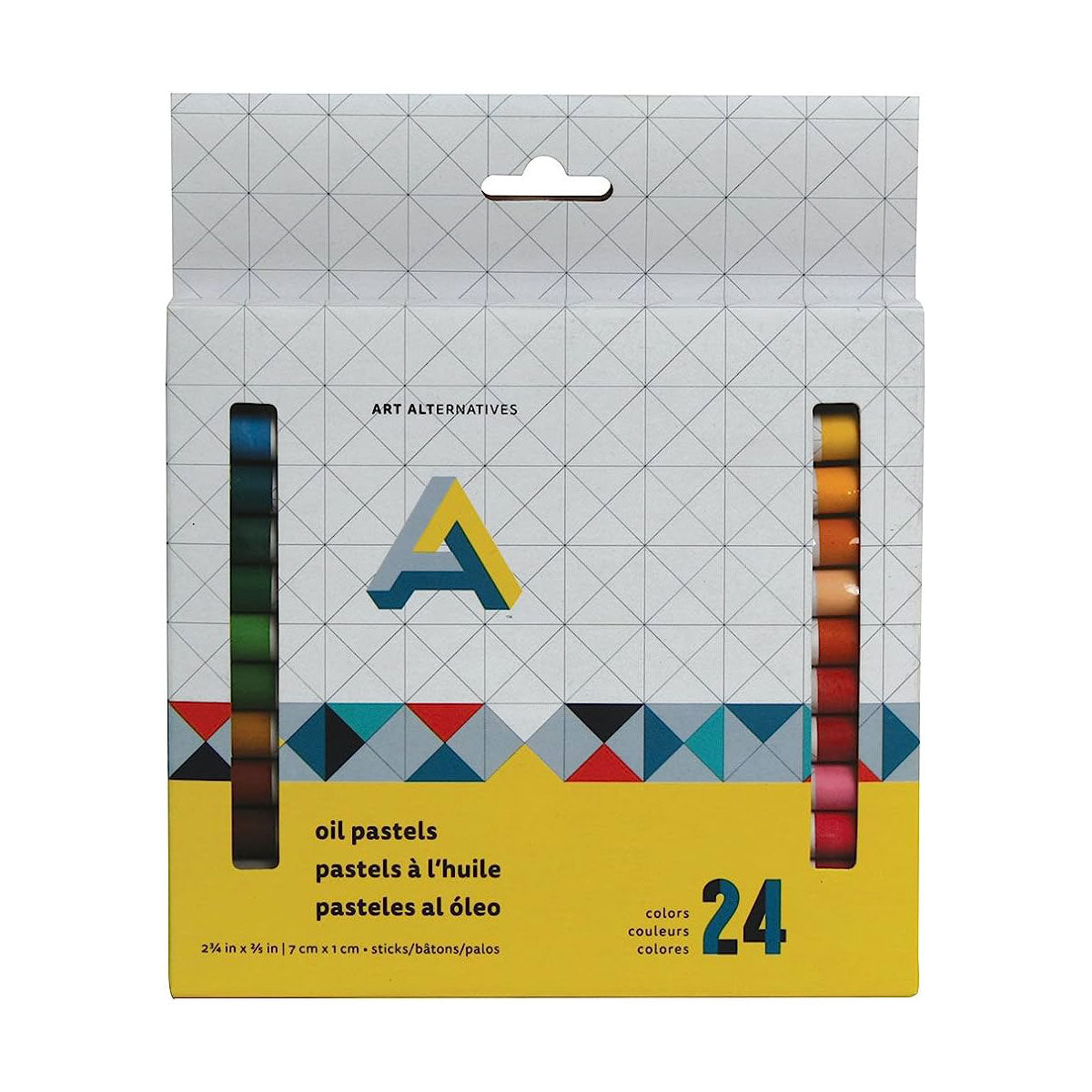 Kuelox Oil Pastels, 24+2 Colors Artist Soft Oil Pastels, Vibrant and C –  All About Art International, LLC