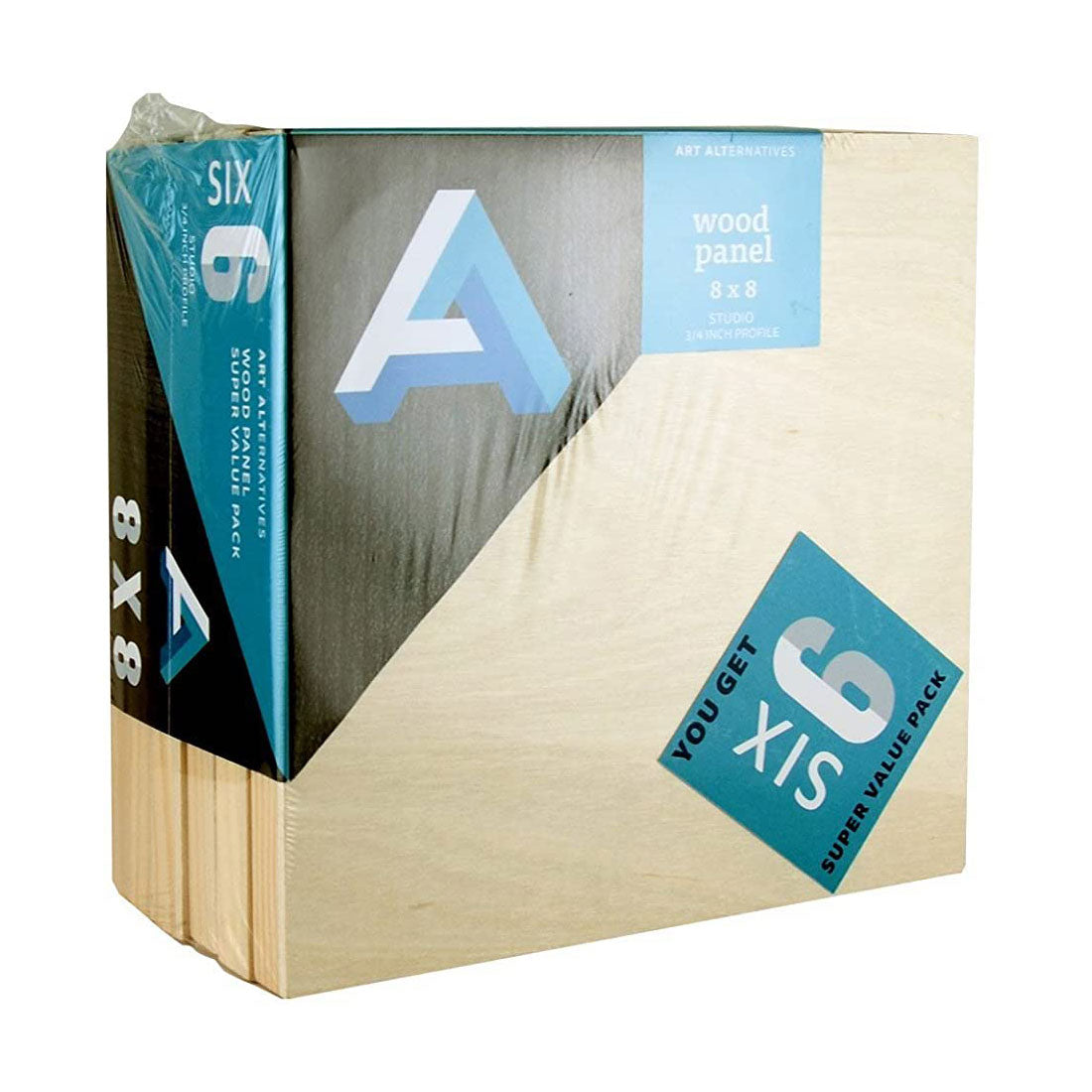 Art Alternatives Wood Panel Super Value Packs