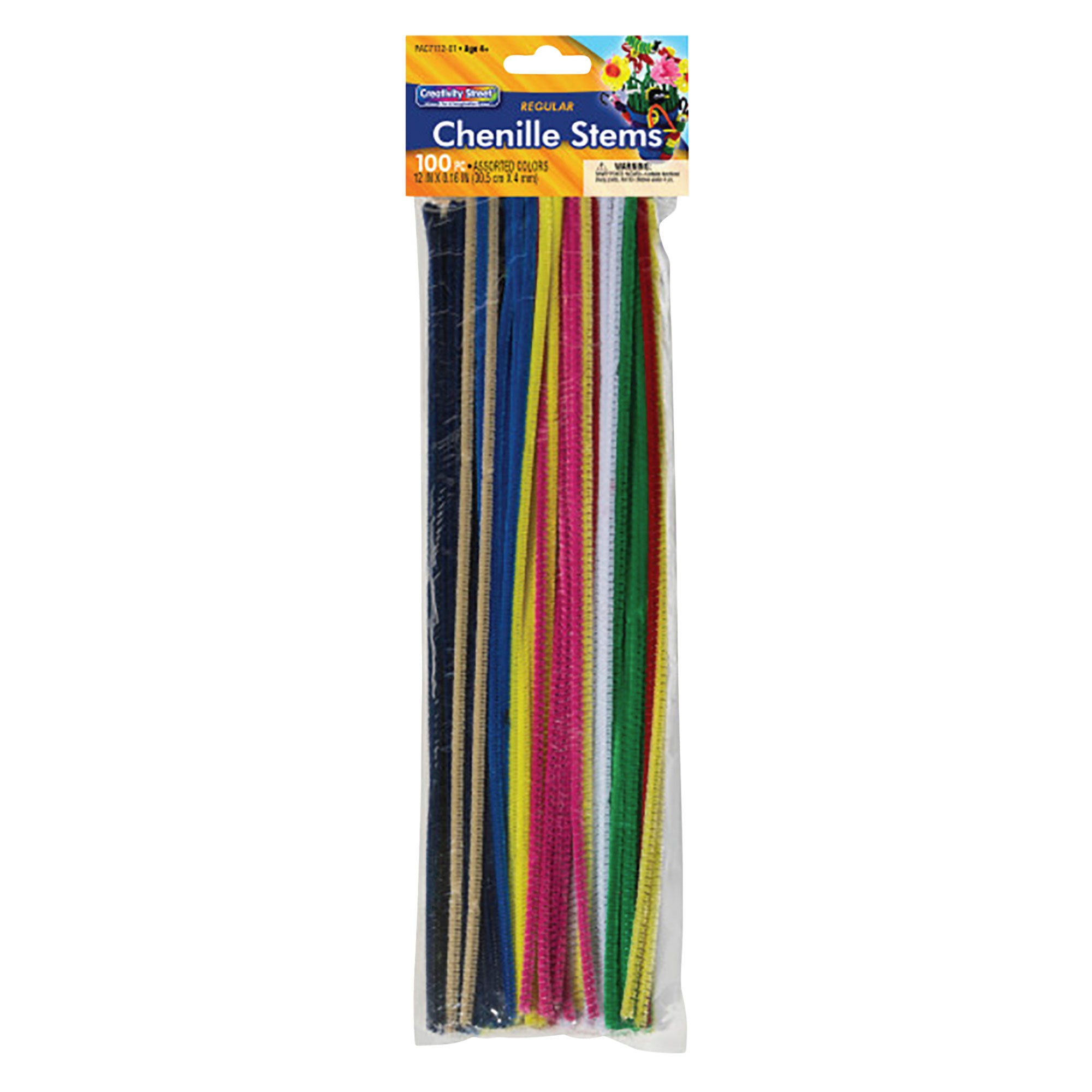 Chenille Stems, Assorted Colors - Set of 650