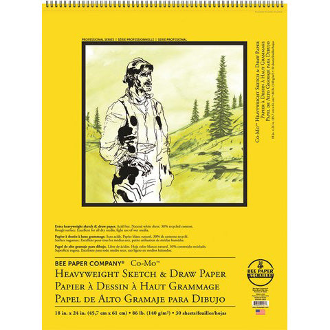 Bee Paper Co-Mo Heavyweight Sketch Paper