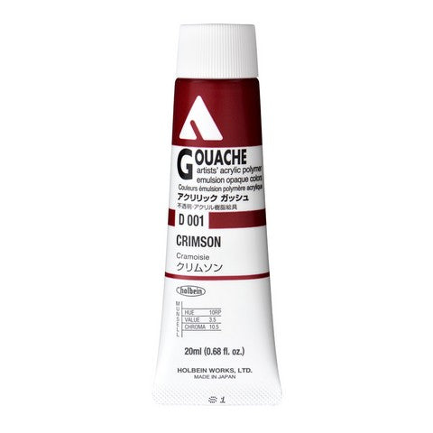 Holbein Acryla Gouache 20 ml tubes