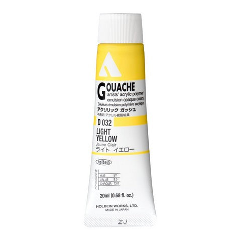 Holbein Acryla Gouache 20 ml tubes