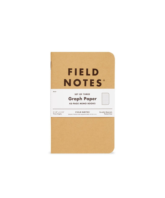 Field Notes Original Kraft Notebook 3-packs