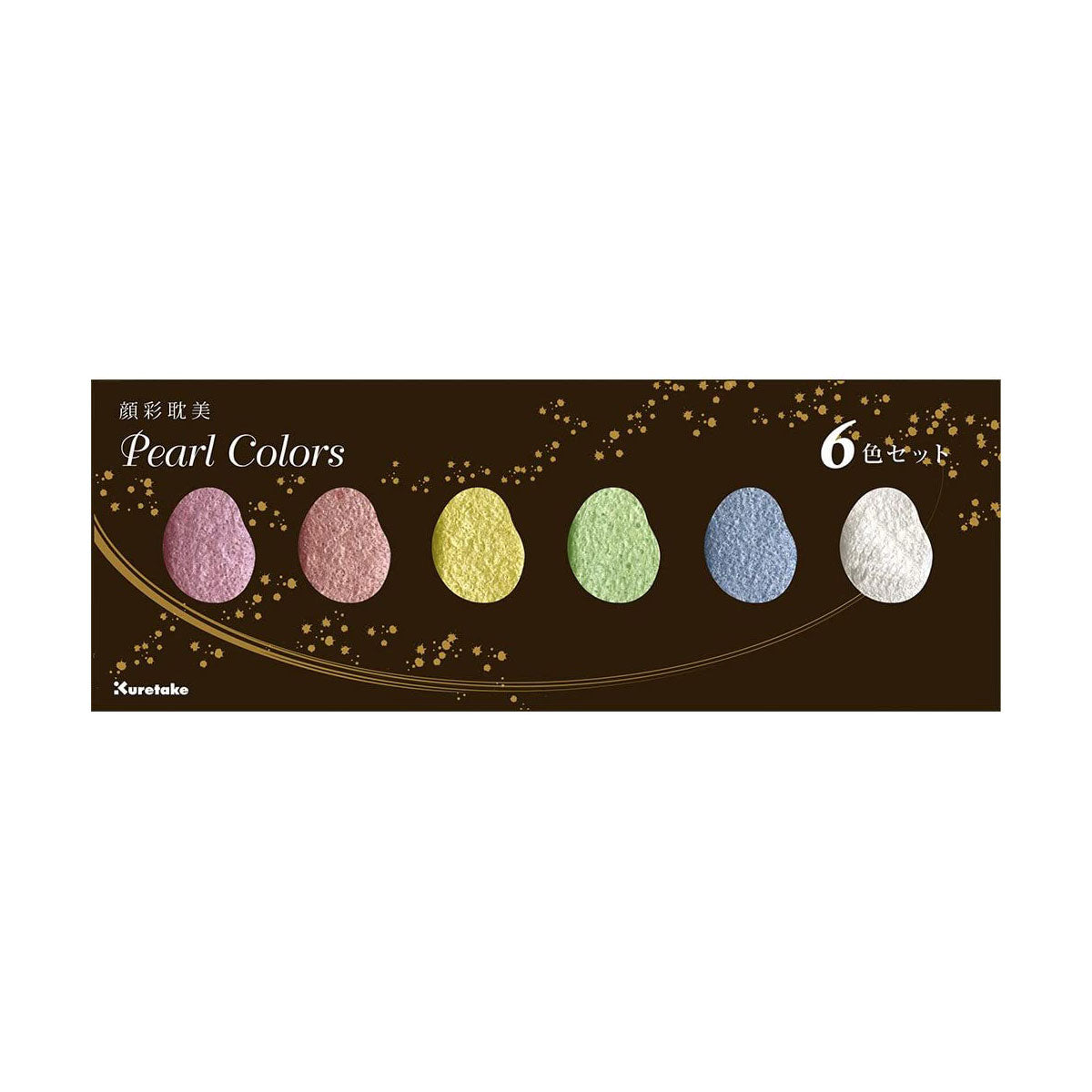 Gansai Tambi Metallic Watercolor Set Pearl Colors