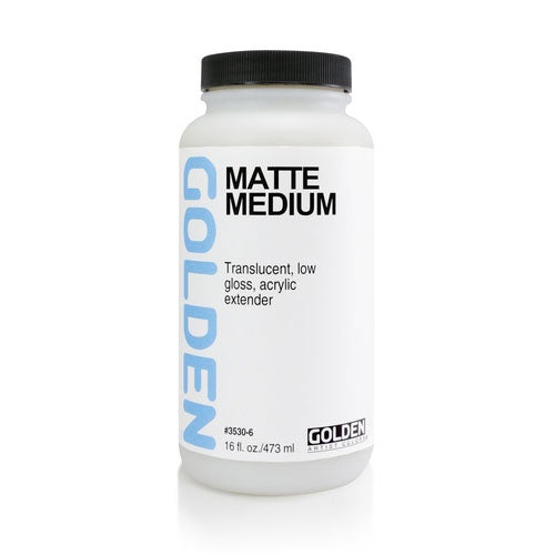 Golden Matte Medium 16 fl.oz