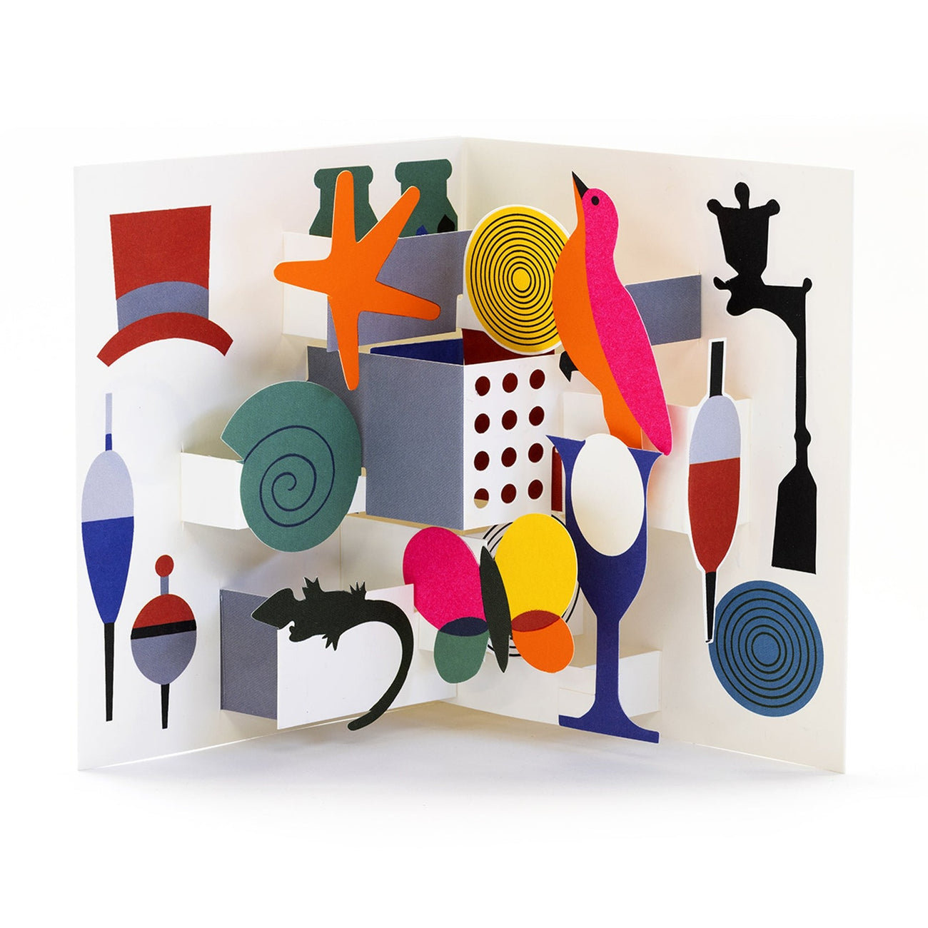 IC Design - Gerard Lo Monaco - Composition with Yellow Pop Up Card