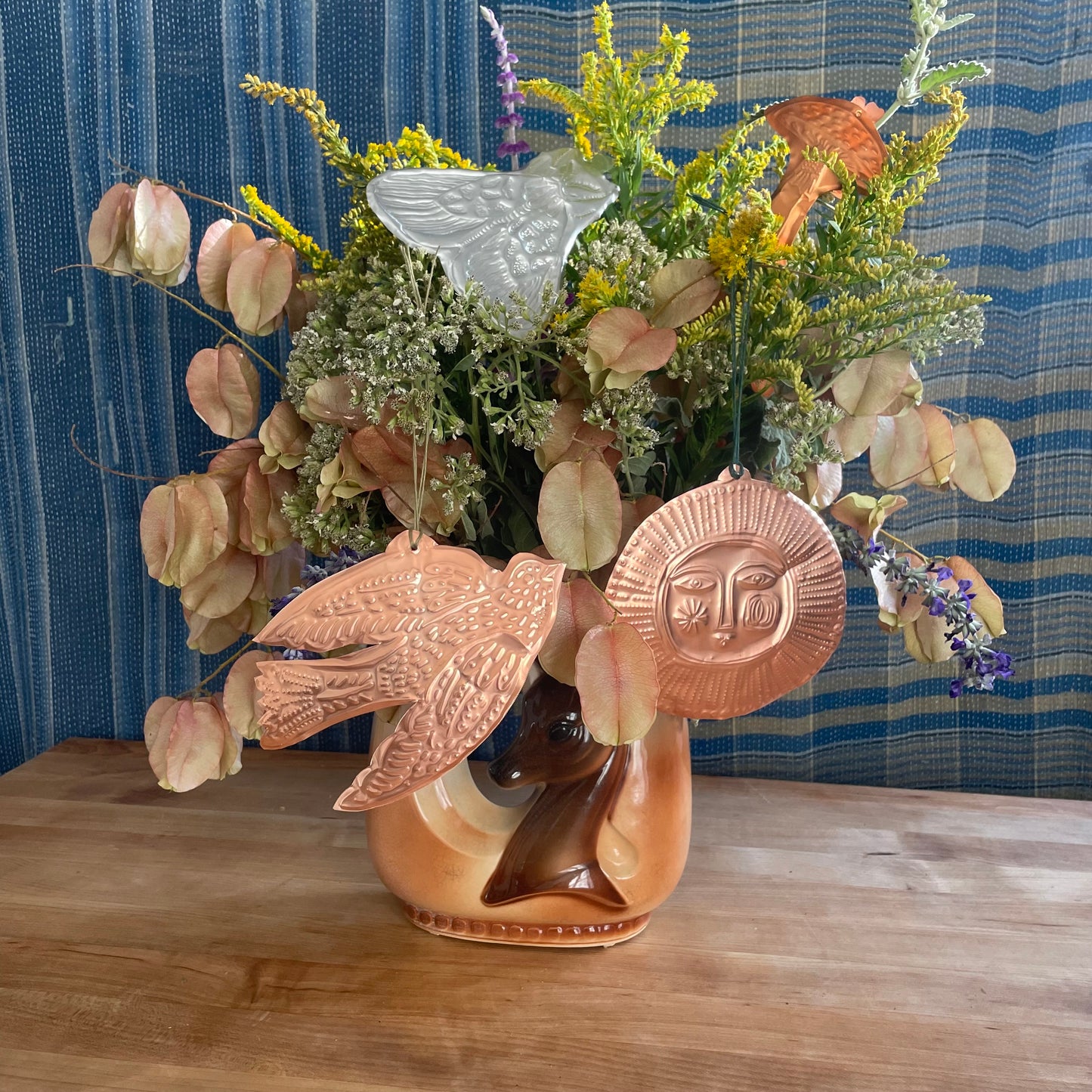 Nov 22 Metal Embossed Ornaments