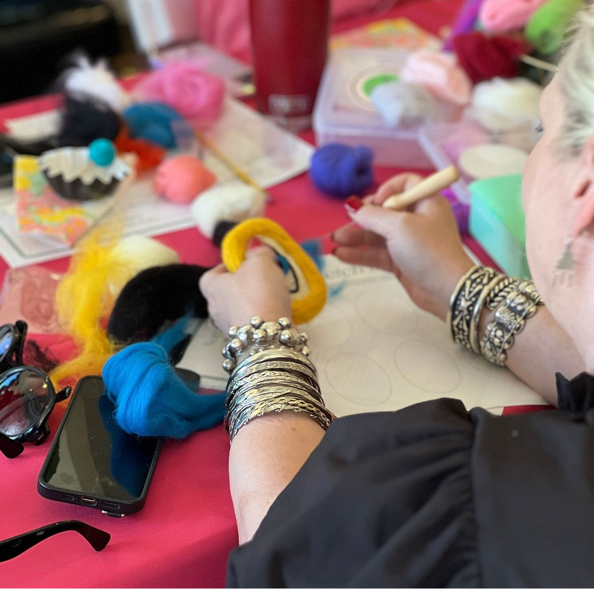 Oct 26 Needle Felting: Creature Feature