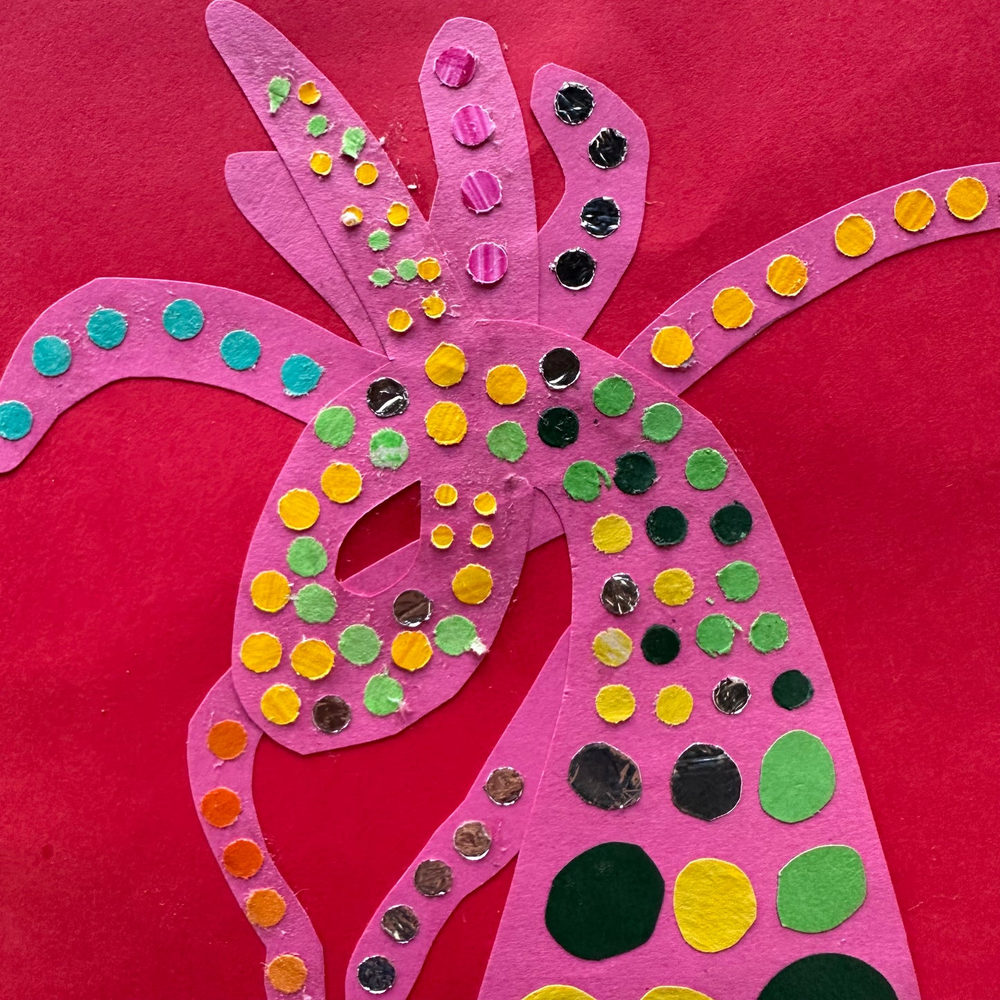 January 4 Party Hat Confetti Collage Morning Camp