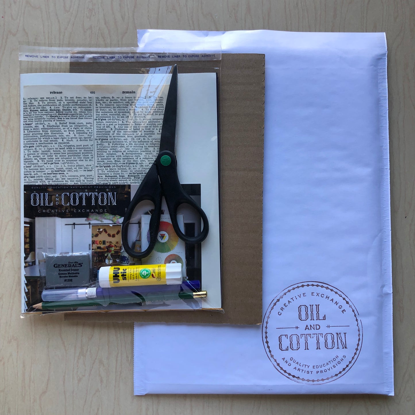 KIT: Vessel Collage with Shannon Driscoll of Oil and Cotton