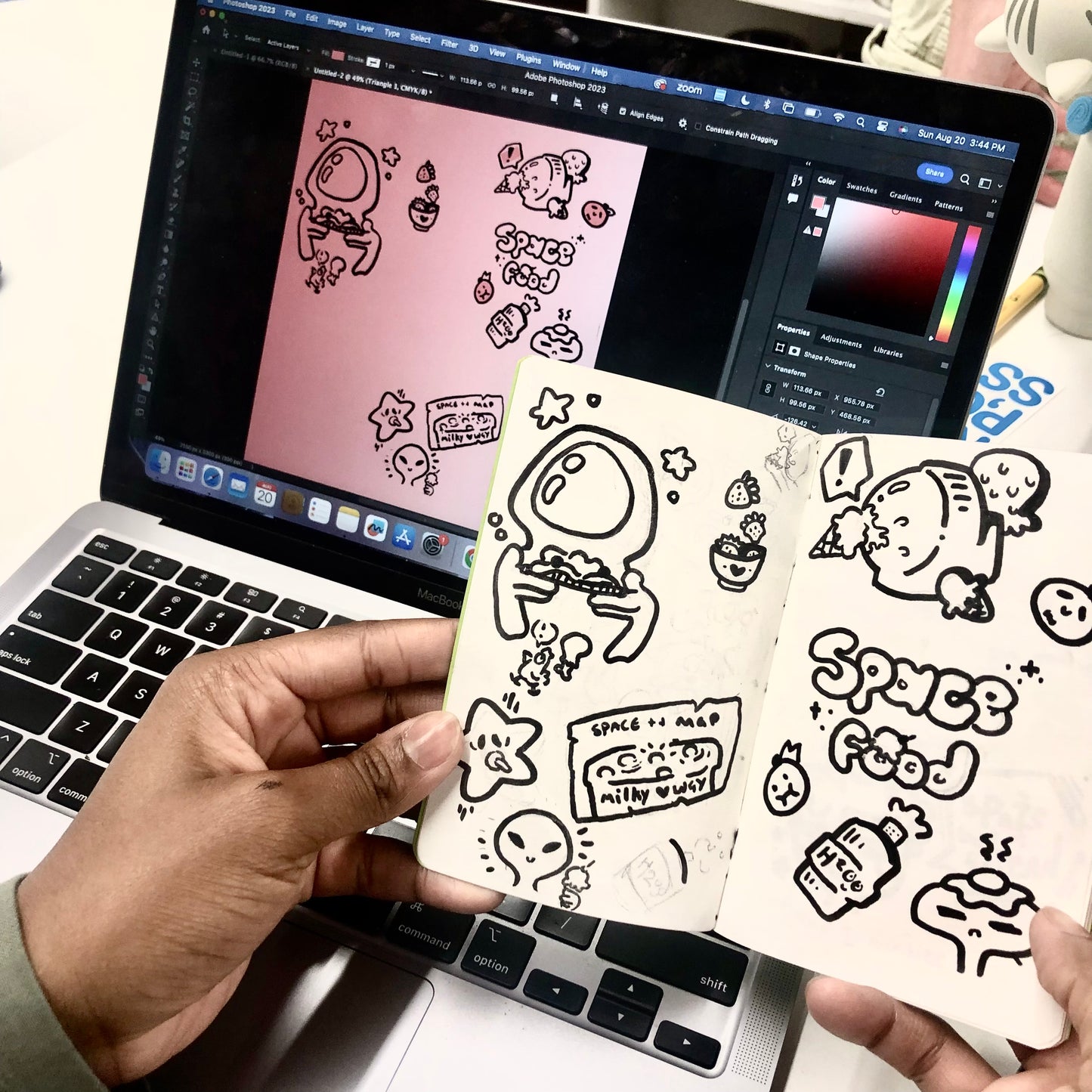 December 10 Digital Art: Sticker Making