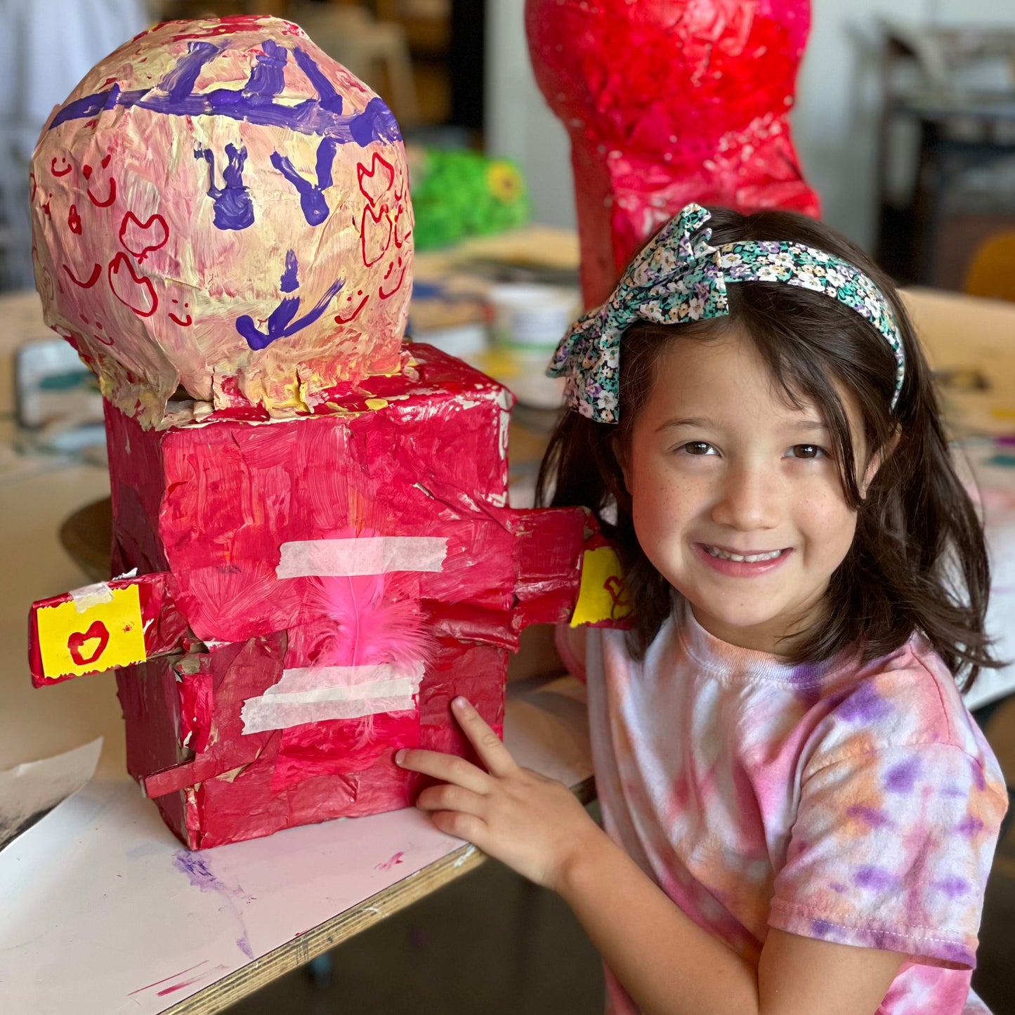 July 6-10 PM Papier Mâché Sculpture