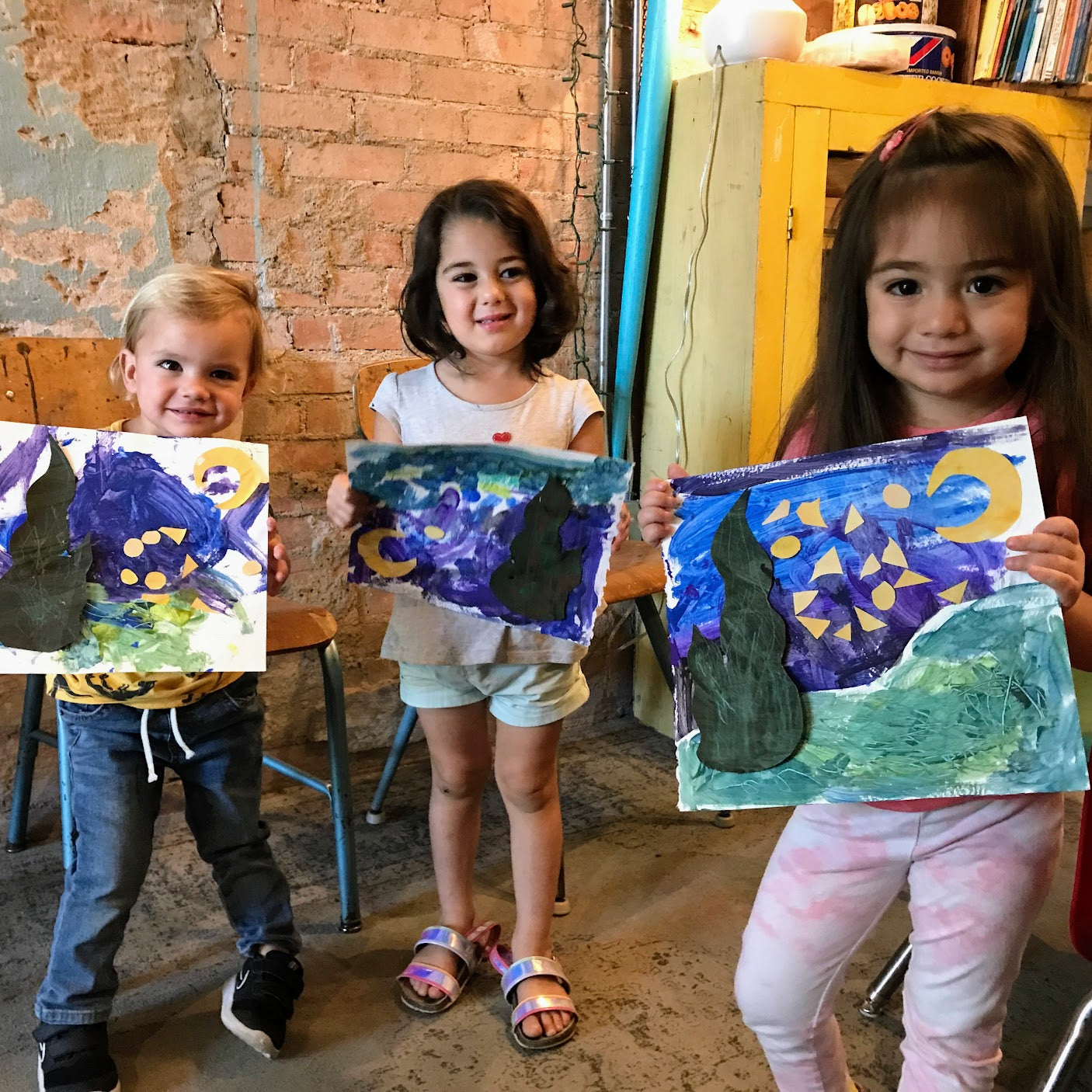 SUMMER Semester Toddler Weekly Art (age 2-4)