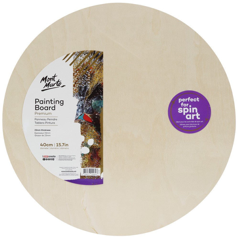 Mont Marte Painting Board 15.7in Circle