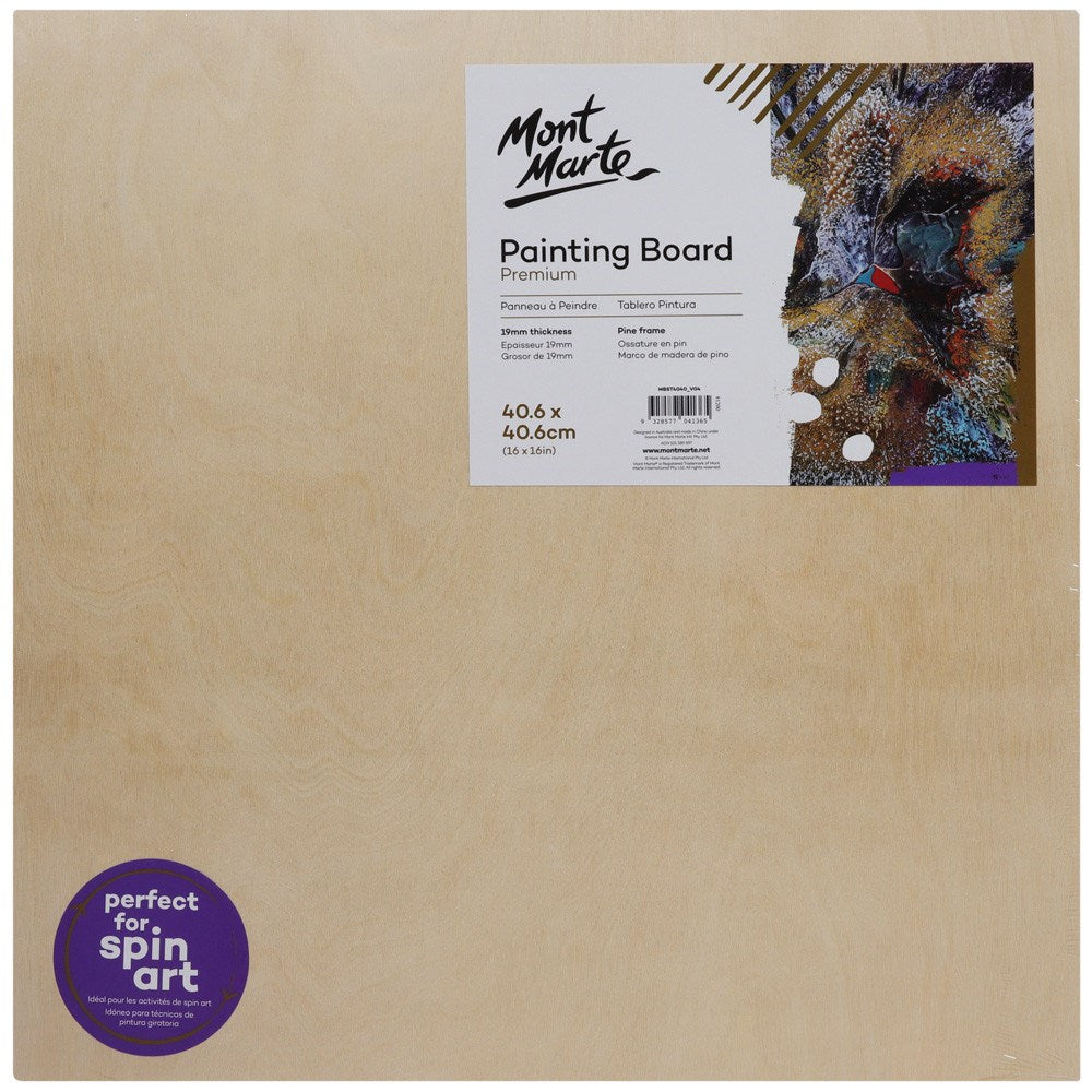 Mont Marte Painting Board 16inx16in