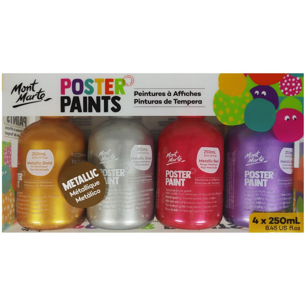 Mont Marte Poster Paint Sets