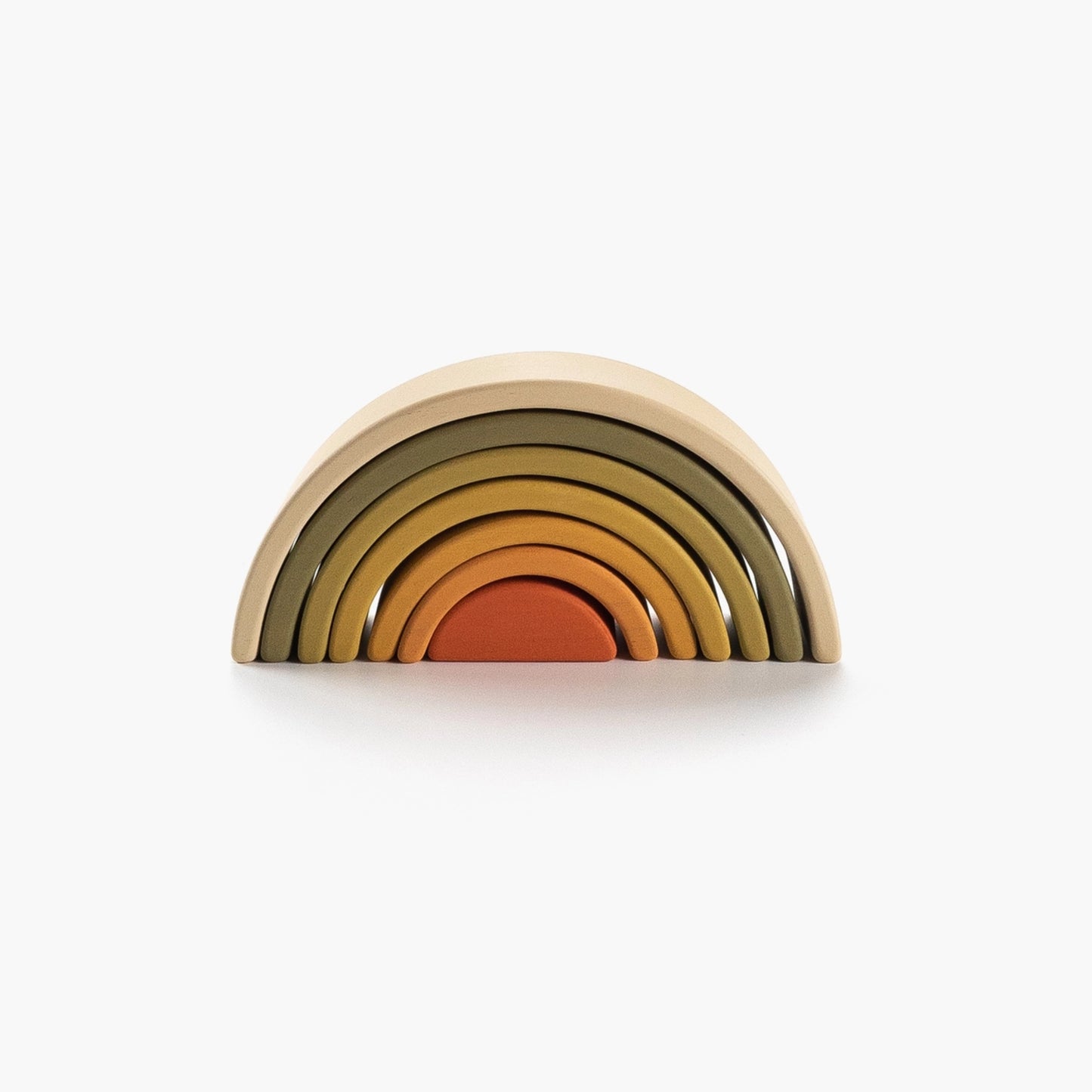 Mini Wooden Rainbow Arch Stacking Toy