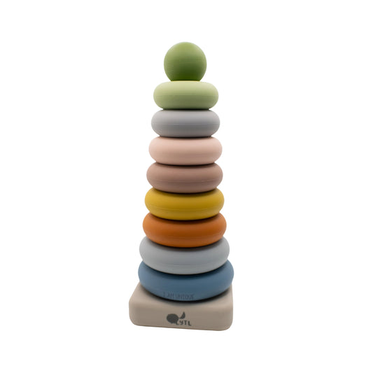 Silicone Ring Stacking Toy