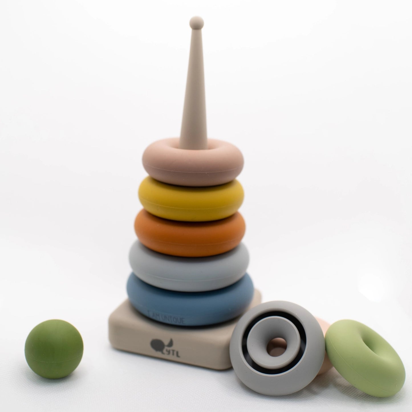 Silicone Ring Stacking Toy