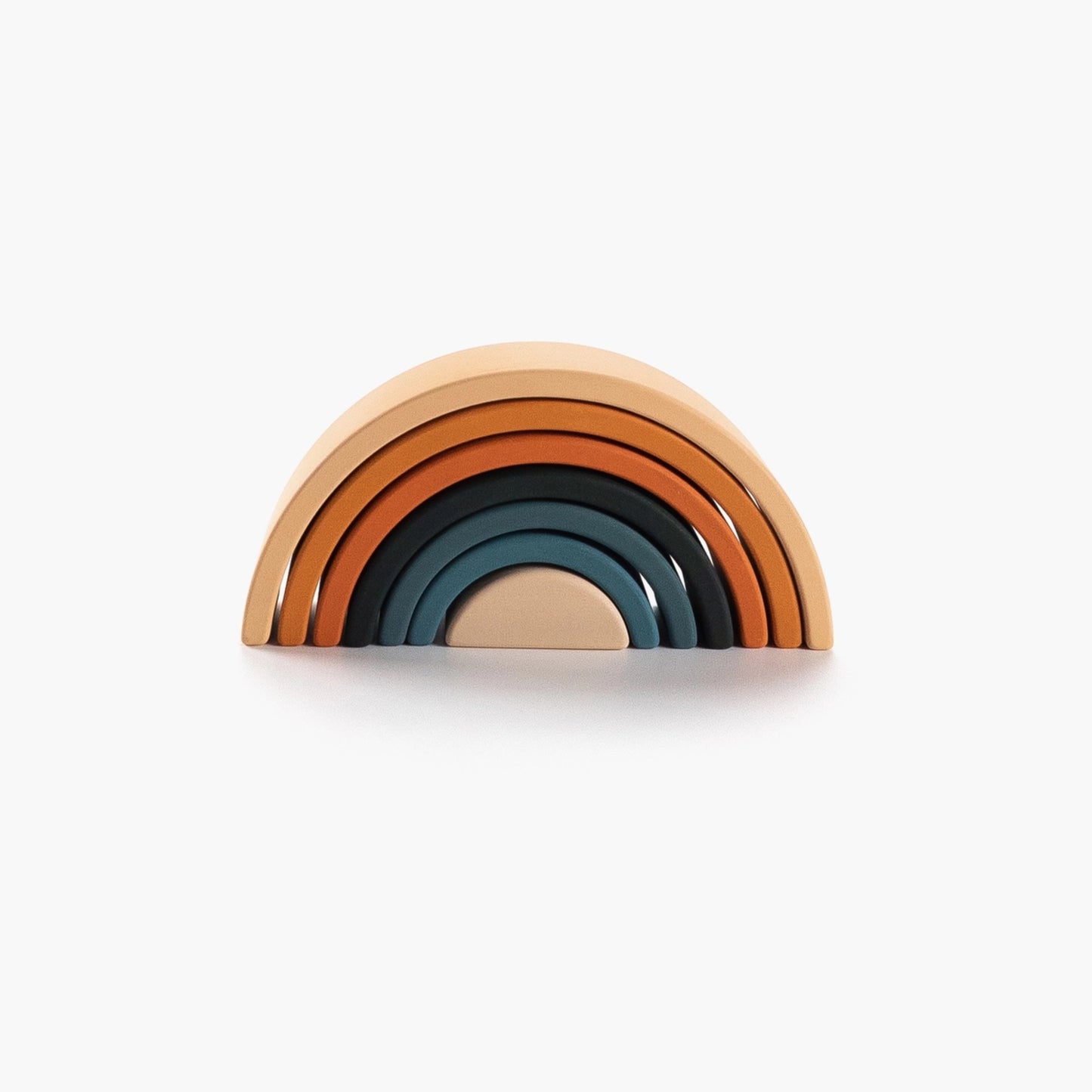 Mini Wooden Rainbow Arch Stacking Toy