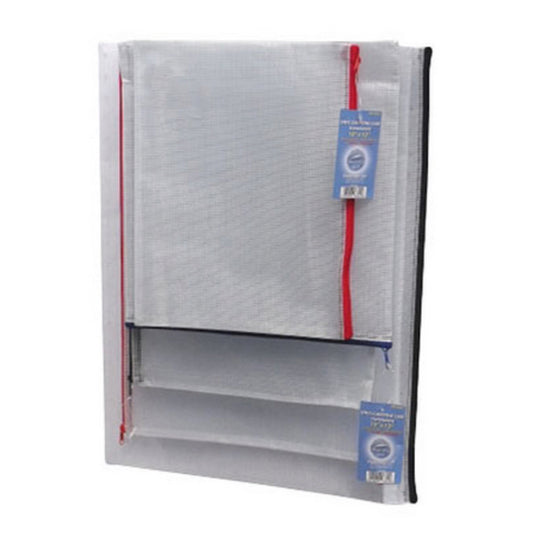 Pacific Arc Vinyl Mesh Storage Bag 10"x13"