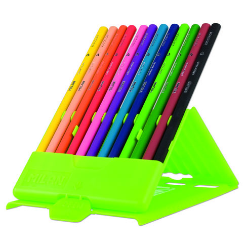 Milan Rubber Touch Color Pencils