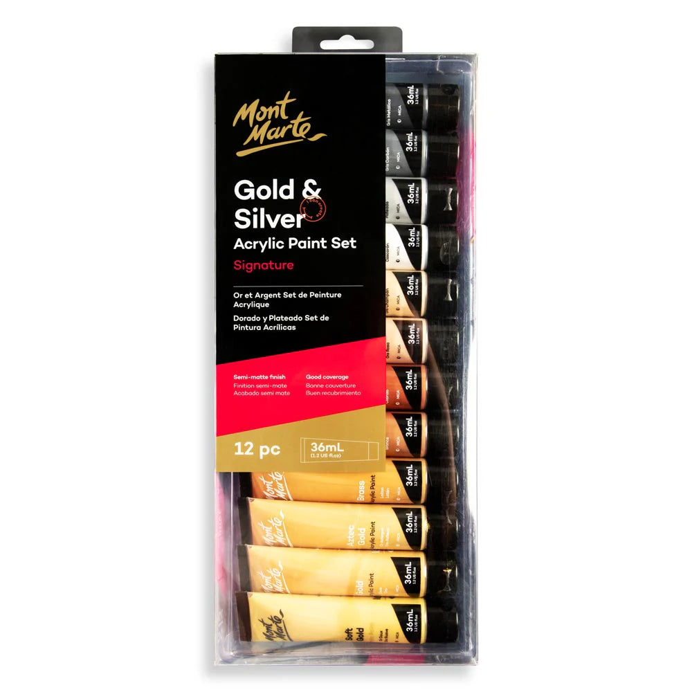 Mont Marte Gold Paint Series Set