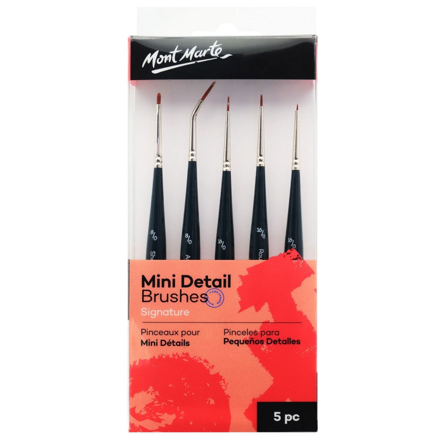 Mini Detail Brush Set 5pc  Oil and Cotton – Oil & Cotton