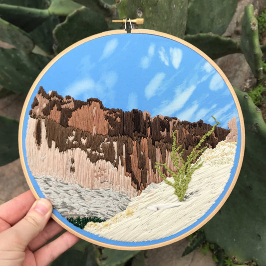 August 10 Stitching the Desert