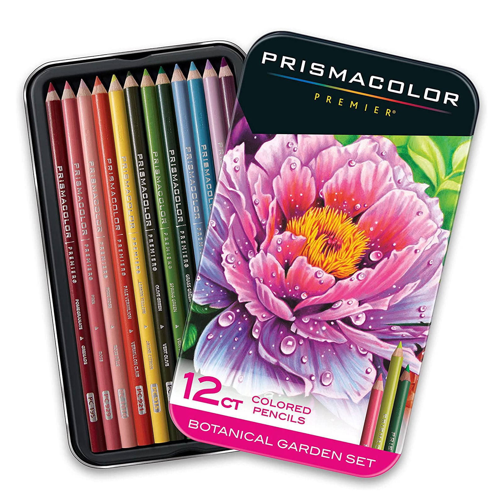 Prismacolor Premier Colored Pencils- 12 set, Botanical