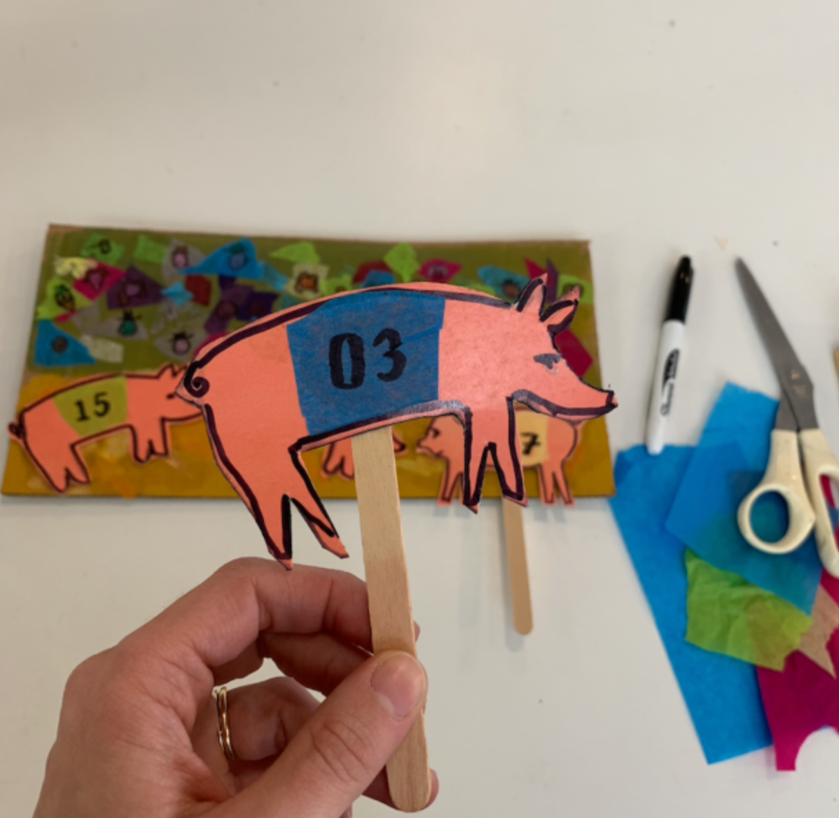 October 12 Critters and Pig Race Afternoon Camp