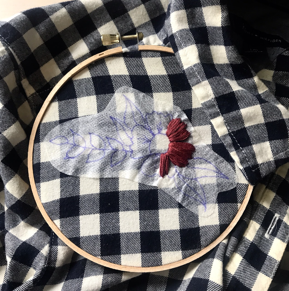 May 18 Embroidery on Clothing