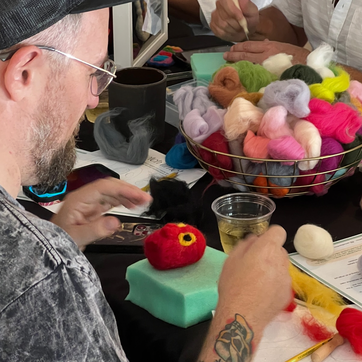 Oct 26 Needle Felting: Creature Feature