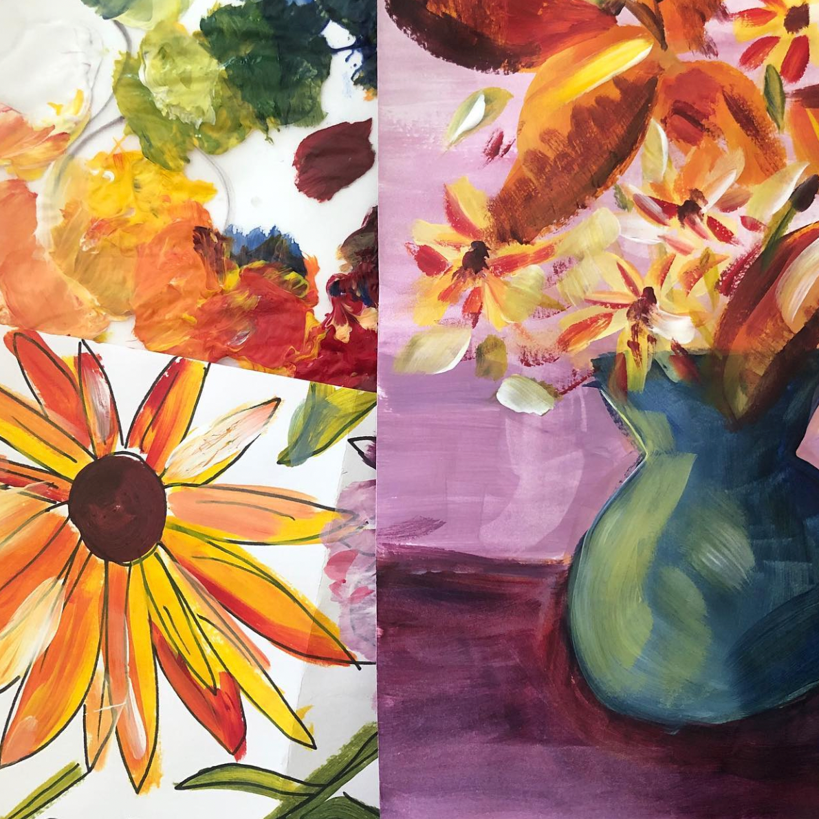 Nov 24 Fall Foliage Painting Morning Camp