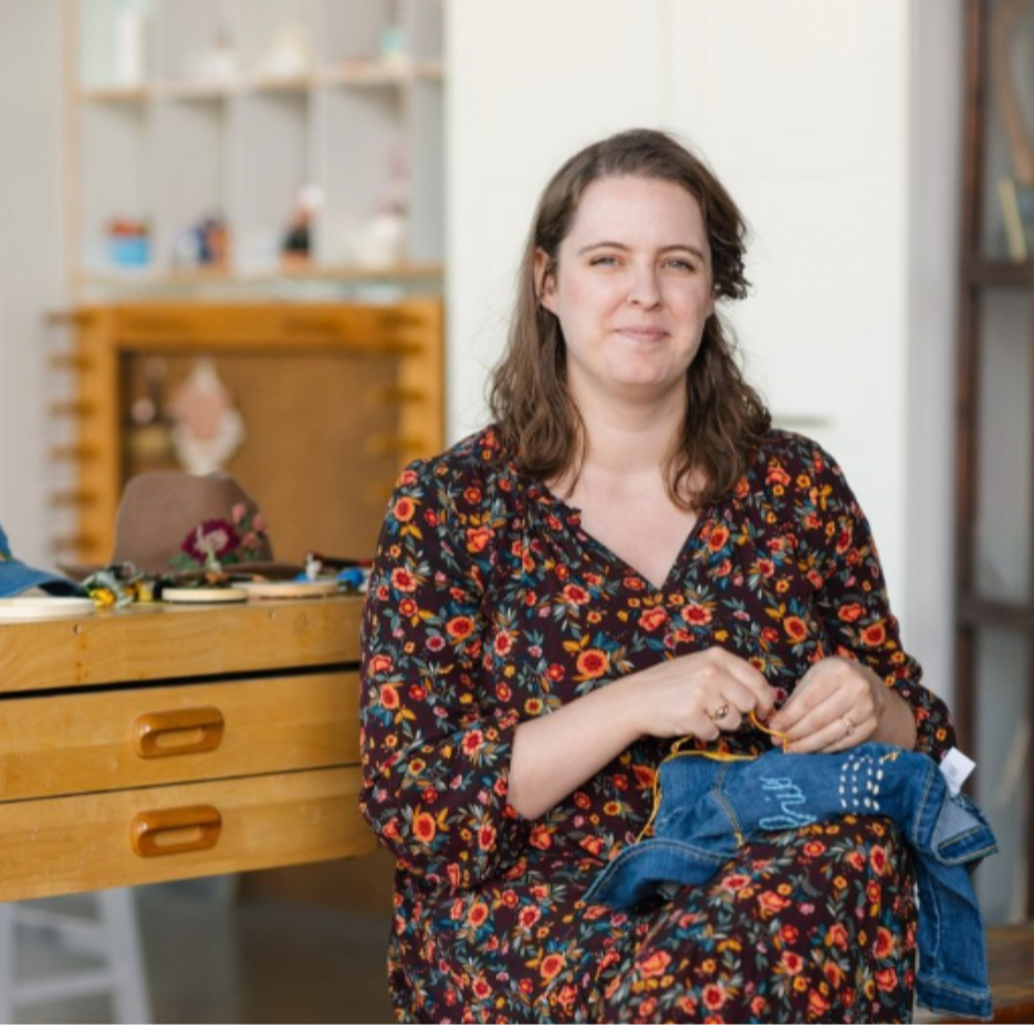 March 29 Bluebonnet Embroidery