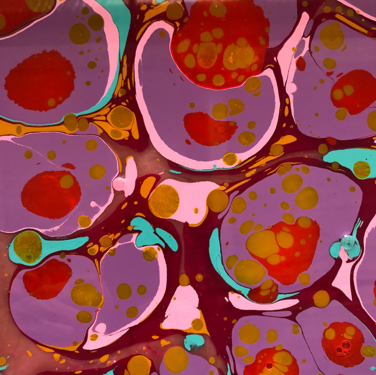 Nov 16 Paper Marbling