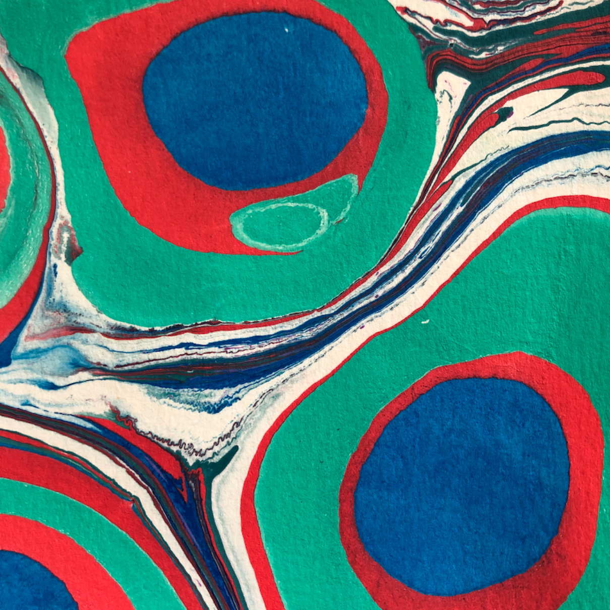 Nov 16 Paper Marbling