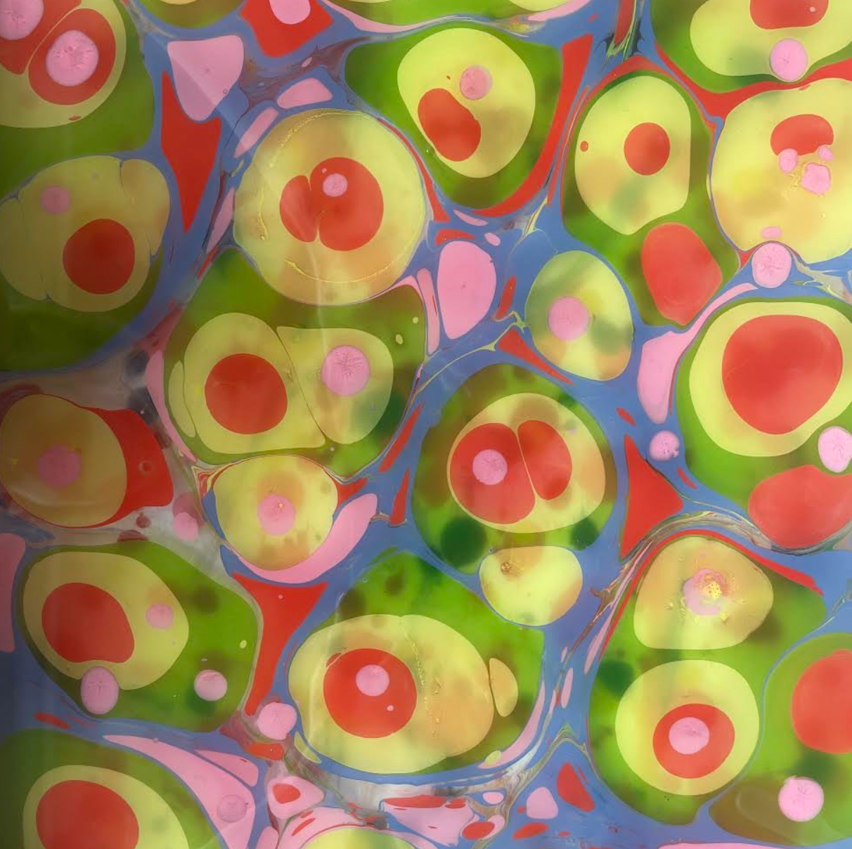 Nov 16 Paper Marbling